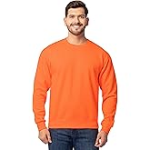 Fruit of the Loom Men's Eversoft Fleece Crewneck Sweatshirts, Moisture Wicking & Breathable, Sizes S-4x