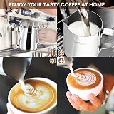 Dailyart 600ml Milk Frother Jug 304 Stainless Steel Dripless Spout Latte Pitcher view 7
