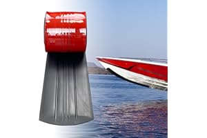 TONGMO Keel Guard Self-Adhesive Shield Keel Guard for Protecting Fiberglass and Specific Aluminum Boats from Rocks, Oyster Be