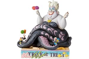 Enesco Disney Traditions by Jim Shore The Little Mermaid Halloween Ursula Figurine, 7 Inch, Multicolor