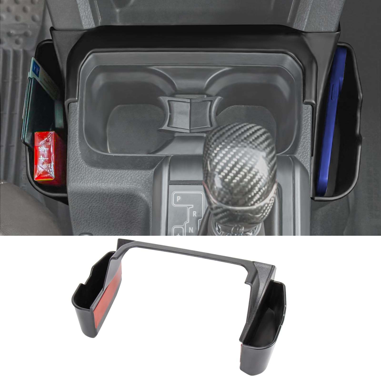 Photo 1 of Neepiar Center Console Gear Shift Storage Box Compatible with Toyota Tacoma 2023-2016 3rd Gen Interior Organizer Tray Accessories-NOT FIT  Manual Transmission