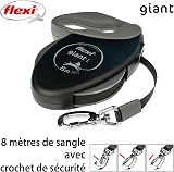 Flexi Giant Plus 8m Retractable Dog Lead 25kg Neon Strap Germany Made view 3