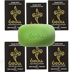 One With Nature Bedu Soap 6 Pack with Camel