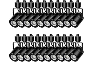 Motrackcao Track Lighting Heads 10W 4000K Cool White Dimmable Bright LED Track Lights Fixtures for Accent Retail Kitchen Artw