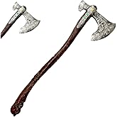 LALAPORT 36.5 Inch Fantasy God Viking Foam War Axe Sword for Video Game, Cosplay Costume Prop, Collection, Gift. Prop 1:1 Replica