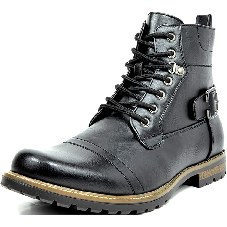 Bottes Western En Cuir Daim Deux Tons – Style Cowboy/travail, Vintage, Marque Inconnue