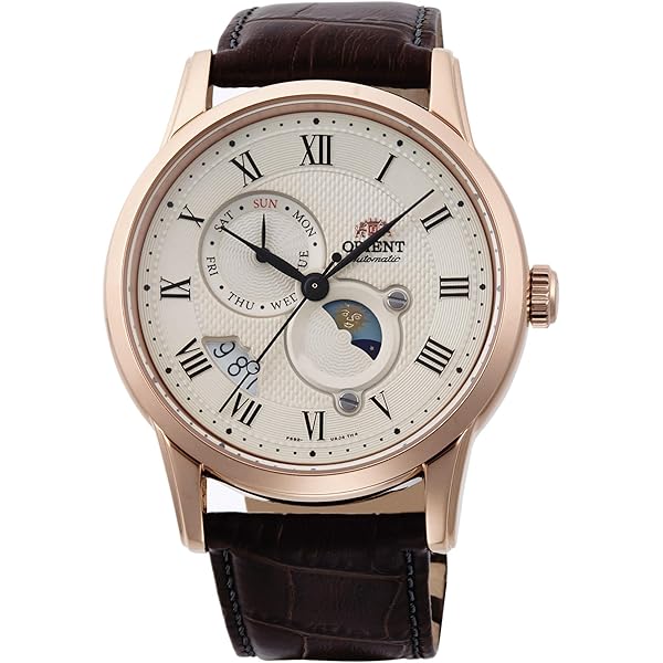 Amazon.com: Orient Men's Sun and Moon Mechanical Hand Wind