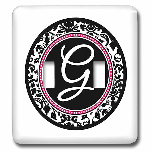 3drose Lsp1545992 Figura Decorativa Diseño De Letra G