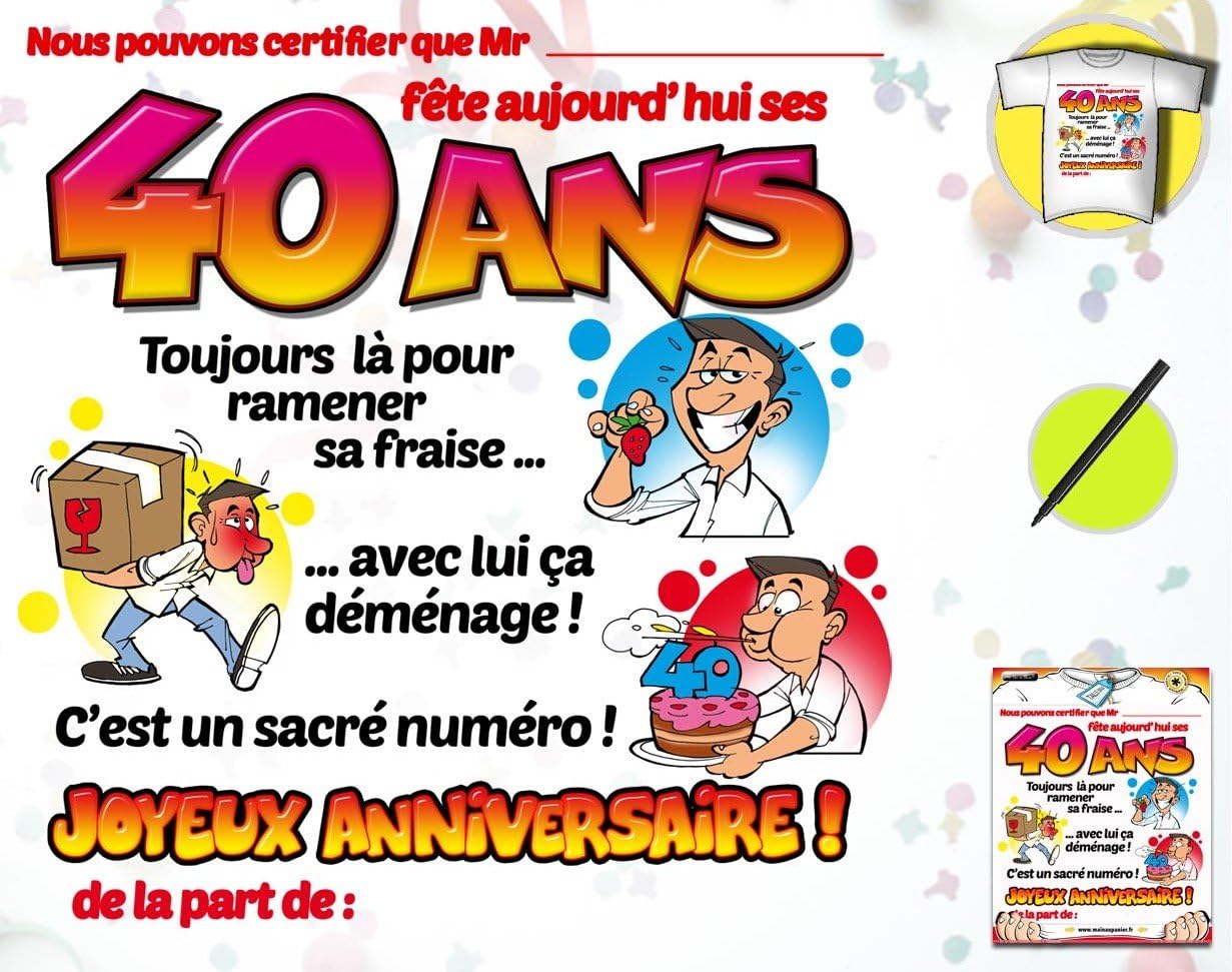 Blague Pour Anniversaire 40 Ans Humourew Blague Pour Anniversaire 40 Ans Humourew