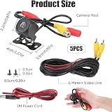 Tinshow AHD 1080P Car Reversing Camera 170° Wide Angle Night Vision Waterproof view 2