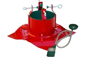 Santa's Solution Supreme Christmas Tree Stand for Live Christmas Trees up to 10 Feet Tall