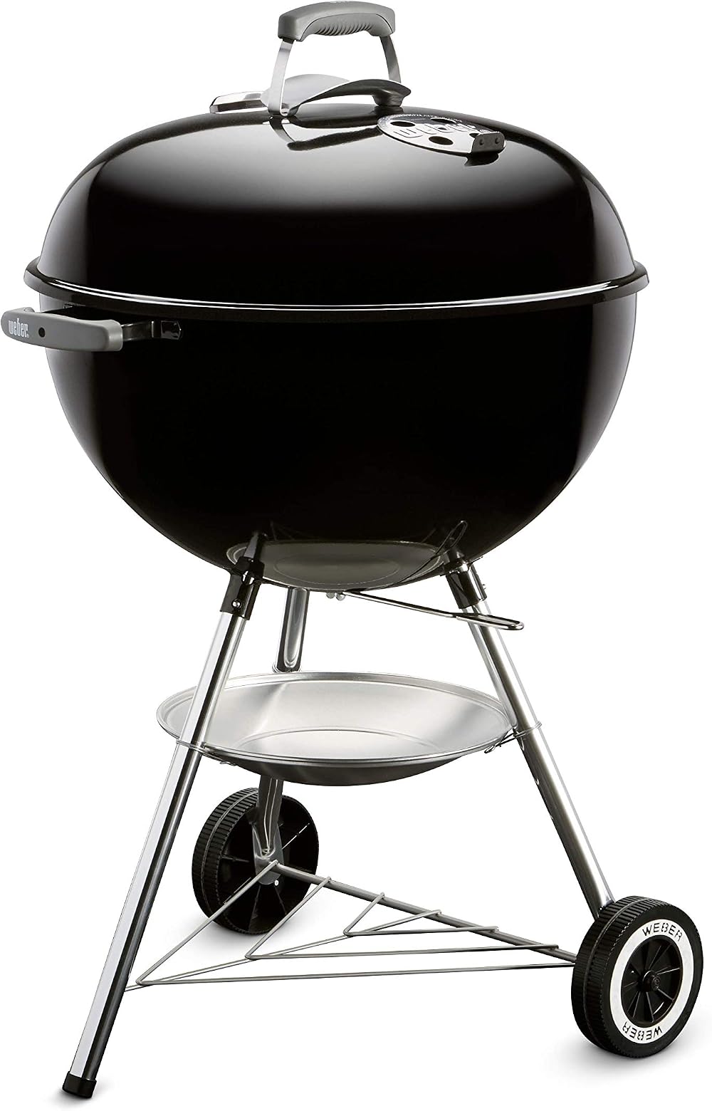 Weber Classic Kettle Charcoal Barbecue 57 cm Porcelain Enamelled Lid Bowl