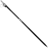 AdirPro 8.5-Foot Carbon Fiber Prism Pole with Fixed Adapter - Screw Lock - Dual Graduation - Strong &amp; Lightweight GPS Pole - For Use with Prisms, Total Station, Targets &amp; Rover Rod - GNSS Instruments