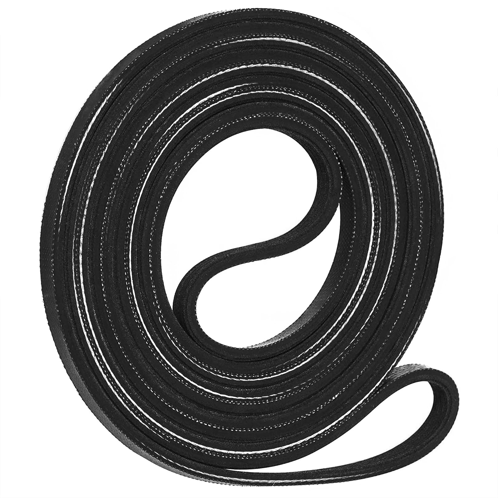 Photo 1 of 341241 Dryer Belt Compatible with Whirlpool Kenmore Dryer, Replace for Dryer Drum Drive Belt W10127457 8066065 PS346995 14210003 AP2946843 31001026 3394651 31531589