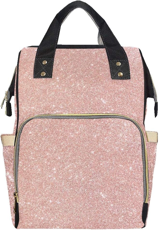 rose gold changing bag