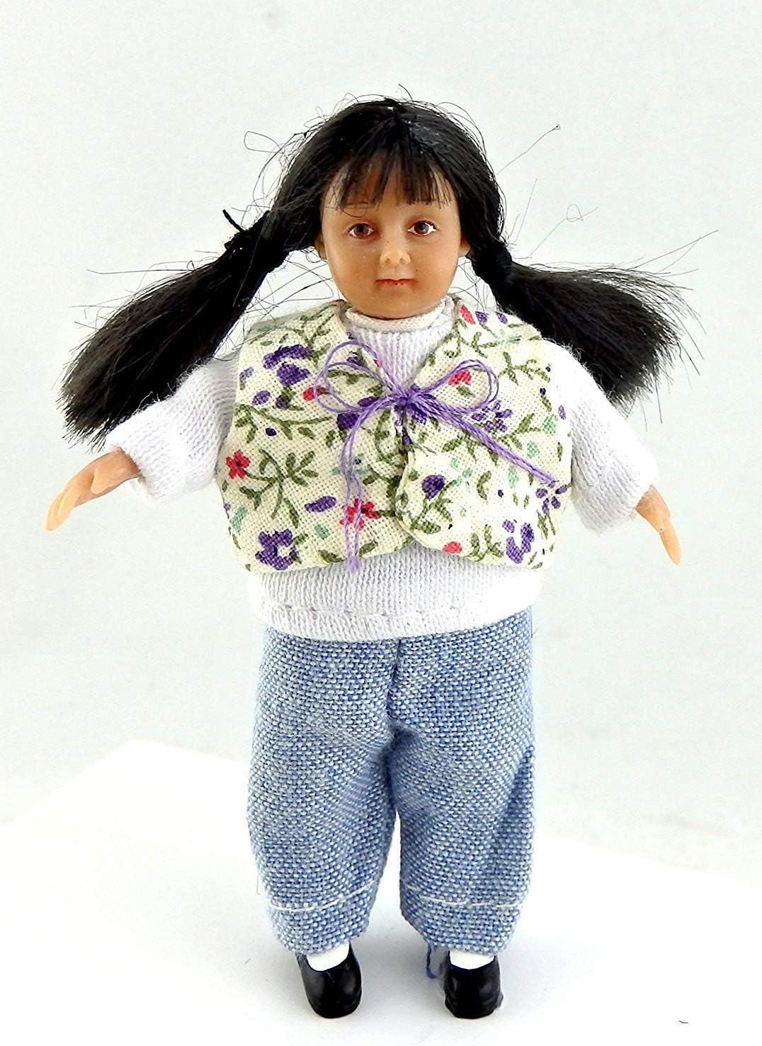 hispanic dollhouse family