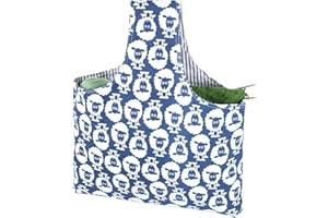 Teamoy Knitting Tote Bag, Travel Project Wrist Bag for knitting Needles(up to 14 Inches), Yarn and Crochet Supplies, Lightwei