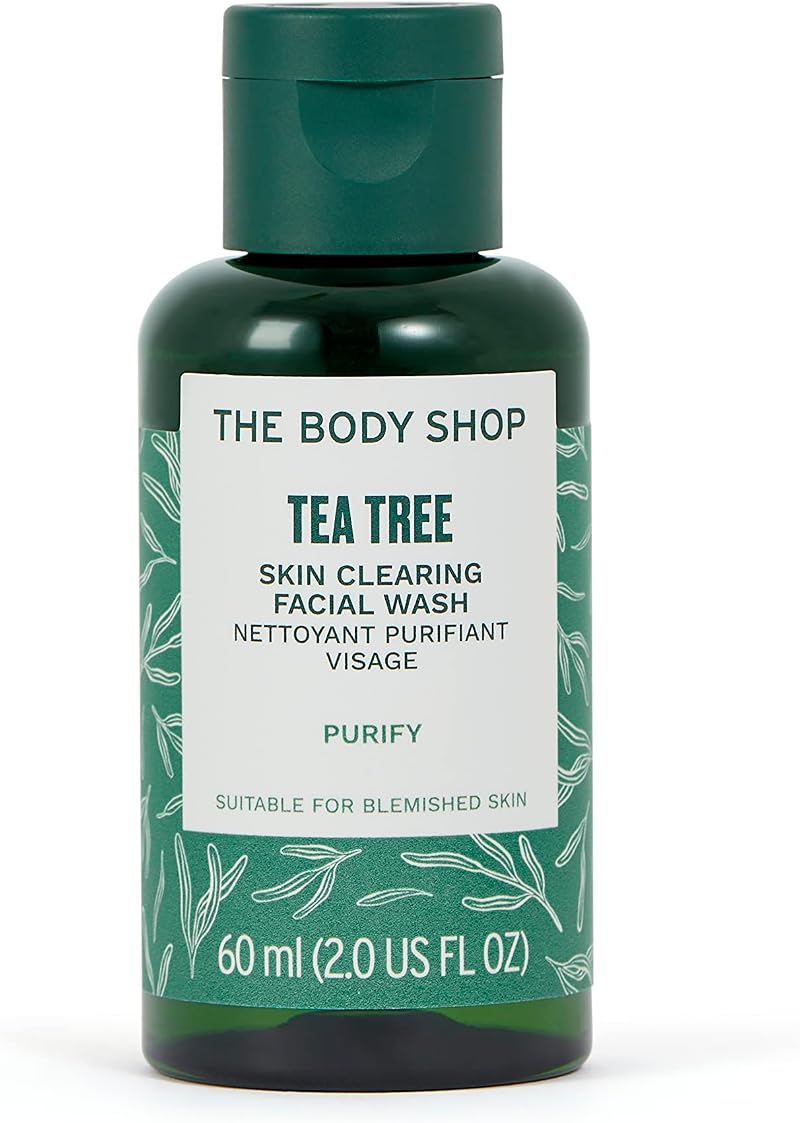 The Body Shop Tea Tree Facial Wash 60 ml Travel Size