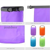 ioutdoor Waterproof Dry Bag 70L Purple Lightweight Travel Kayaking Camping view 3