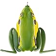 Lunkerhunt - Lunker Frog Fishing Lure | Award Winning Realistic Topwater Frog Lure for Fishing Bass, Trout and Pike | Freshwater Fish Bait with Hollow Body, Weedless Hooks