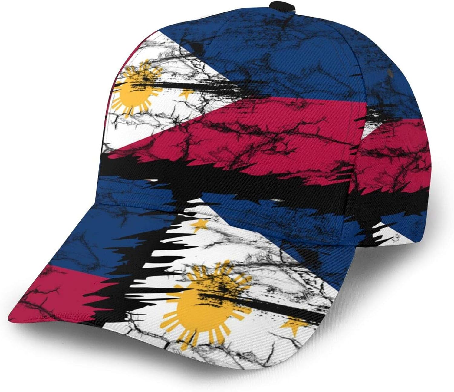 N //A Philippine Flag Baseball Cap Trucker Hat Adult Unisex Adjustable