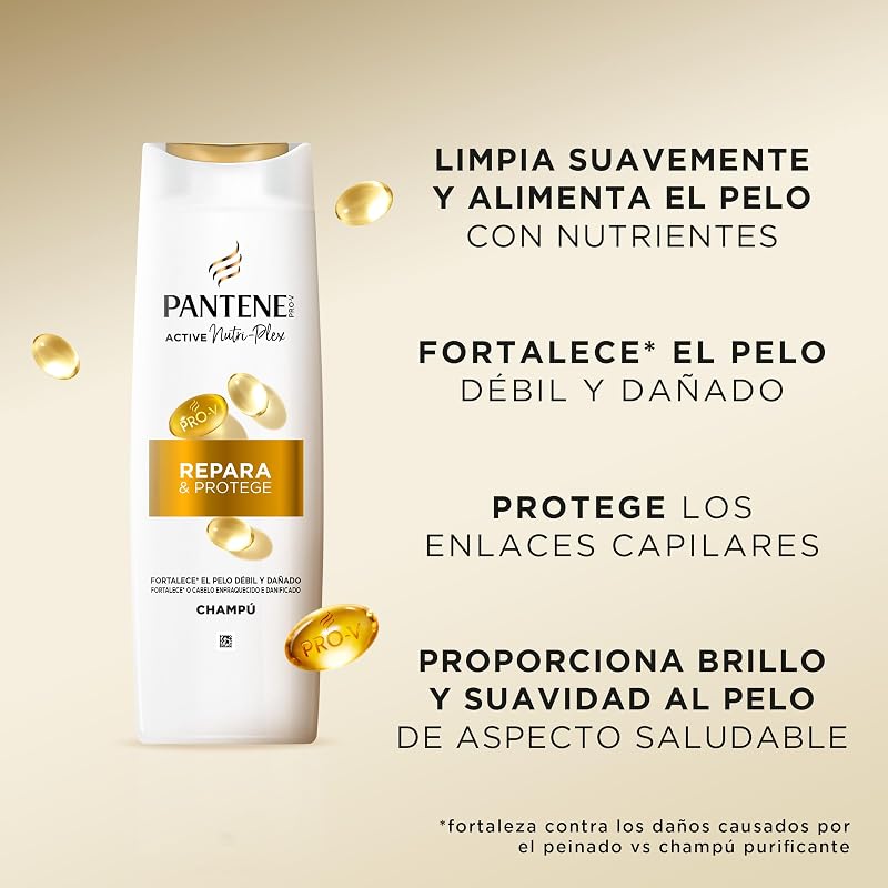 Champô Repair and Protect Repair para Cabelo Seco e Danificado, 325ml