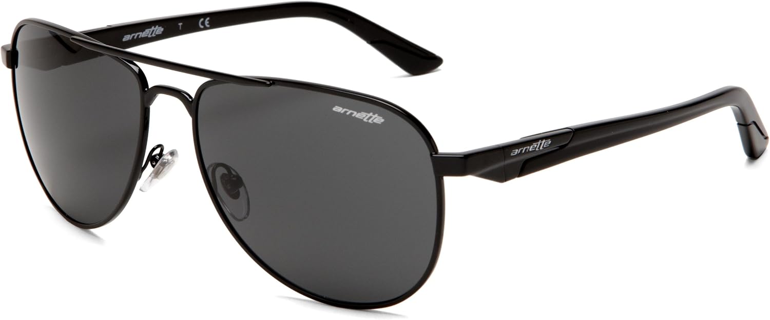 arnette one time polarized aviator sunglasses