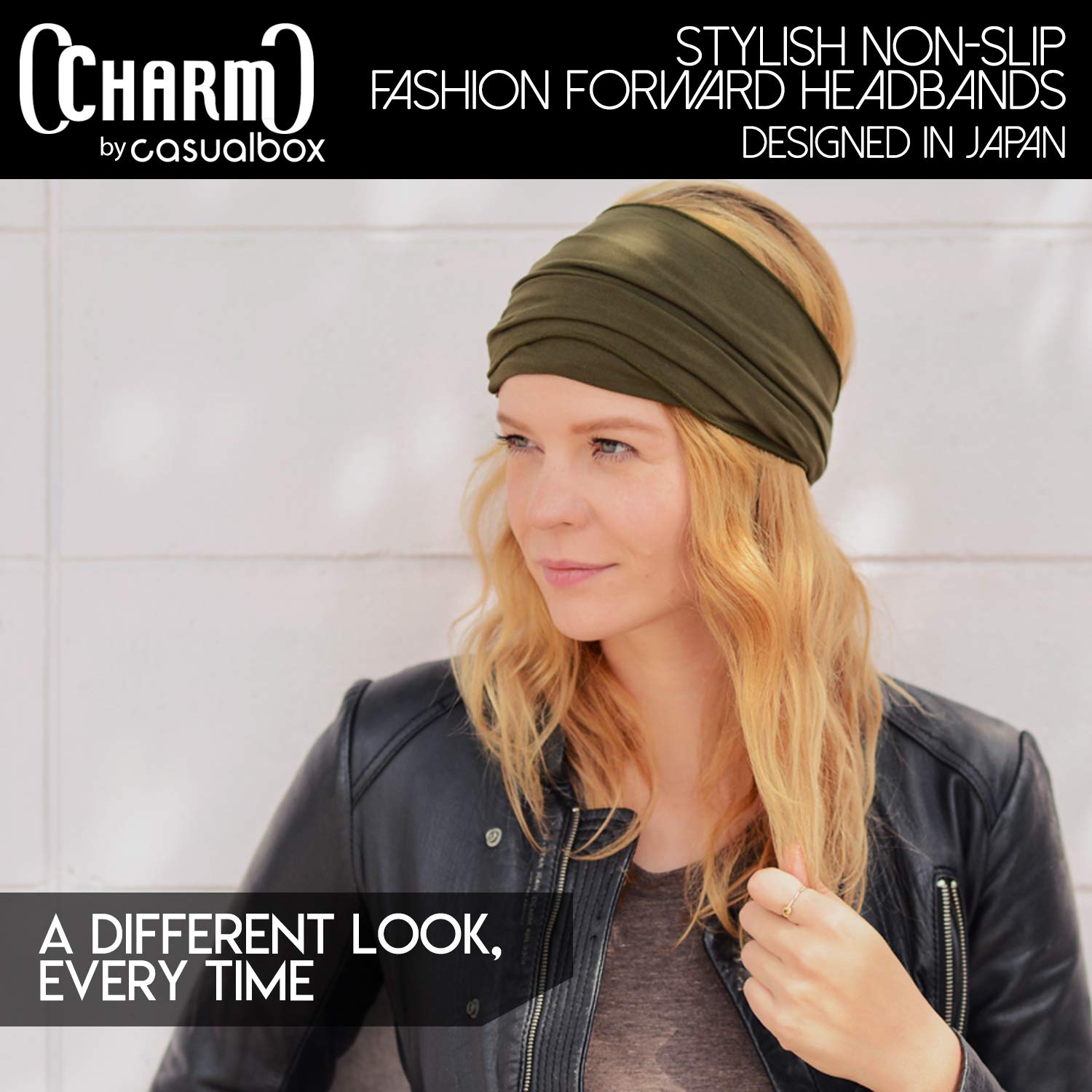 Mens Womens Elastic Bandana Headband Japanese Long Hair Dreads