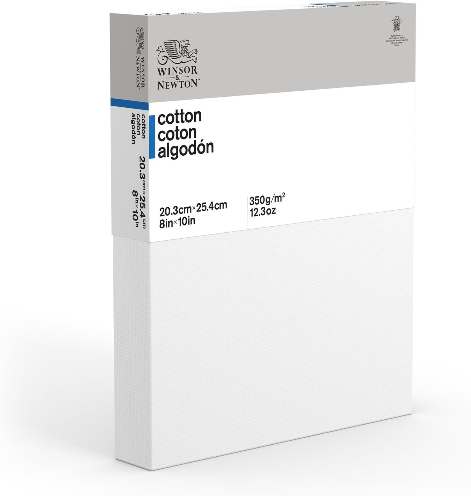 Winsor & Newton 6201121 Classic Cotton Canvas, 8" x 10" Deep Edge