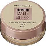 Maybelline Jade Dream Matte Mousse Foundation 30 Sand Velvet Matte