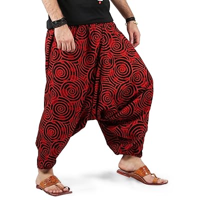 Pantalon Bouffant Baggy Pantalon Baba Cool Homme Pantalon Sarouel