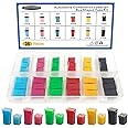 48-Piece Automotive Fuse Assortment - Low & Tall Profile JCASE Fuses 20A To 60A For Trucks, Cars, SUVs