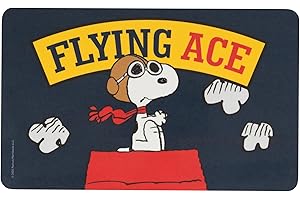 The Peanuts Snoopy Flying Ace Breakfast Board Blue Formica
