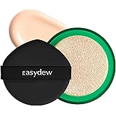 Easydew Mela B Toning Ampoule Cushion Refill - 2-in-1 Korean Skin Care & Face Beauty Makeup - Age-Defying Full Coverage Cushion Foundation with Niacinamide & Hyaluron-Vital C 0.45 oz (#17 Ivory)