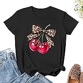 Womens Basic T Shirts Short Sleeve Summer Tops 2025 Graphic Tee Cute Fashion Clothes