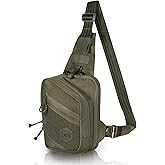 M-Tac Elite Sling Bag - EDC Tactical Crossbody Concealed Carry CCW Chest Pack