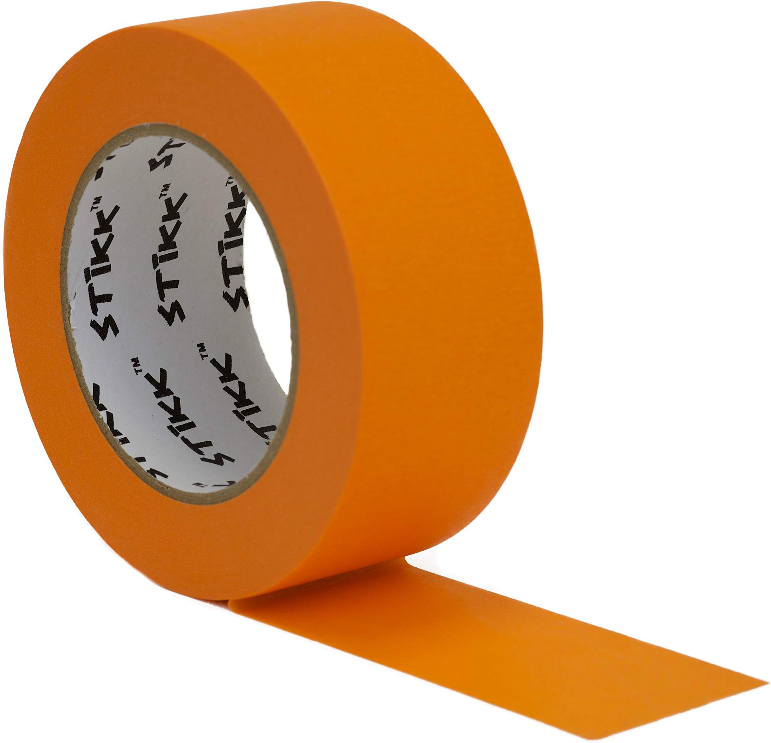 STIKK Painters Tape - 1pk Orange Painter Tape - 2 inch x 60 yards - Paint Tape for Painting, Edges, Trim, Ceilings - Masking Tape for DIY Paint Projects - Residue-Free Painting Tape