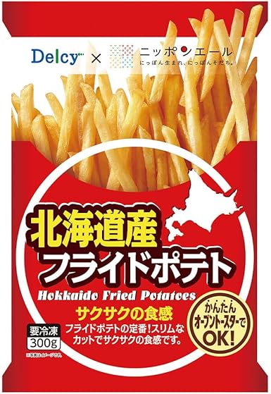 Amazon 冷凍 Delcy 北海道産フライドポテト 300g 12個 Delcy 冷凍惣菜 通販