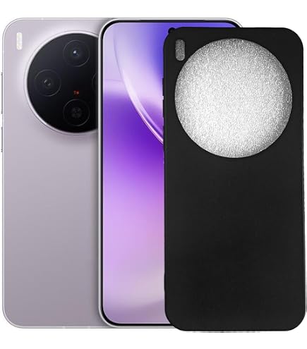 Kepuch Silklike Case for Vivo S17/S17 Pro - Cover Bumper Built-in Metal Plate for