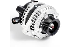 Aumzong 104210-3500 High Outputs Alternator 130A Compatible with 2004 2005 2006 2007 Honda Accord 3.0L Replacement# 31100-RCB-Y01, 31100-RCB-Y02