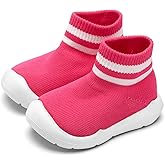 Engtoy Baby Sock Shoes Baby Walking Shoes Infant Non-Slip Breathable Slippers with Soft Rubber Sole Baby Boys Girls Slip On Sneakers