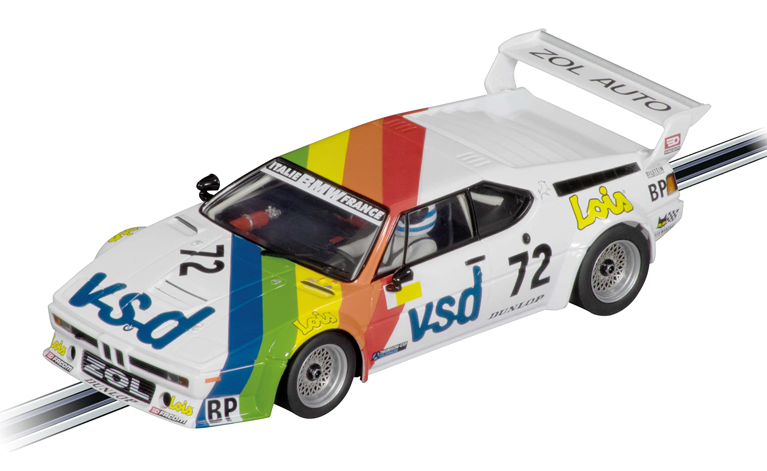 Carrera Digital 124 BMW M1 Procar, BMW Zol'Auto, No.72 24h, 1981, 23935