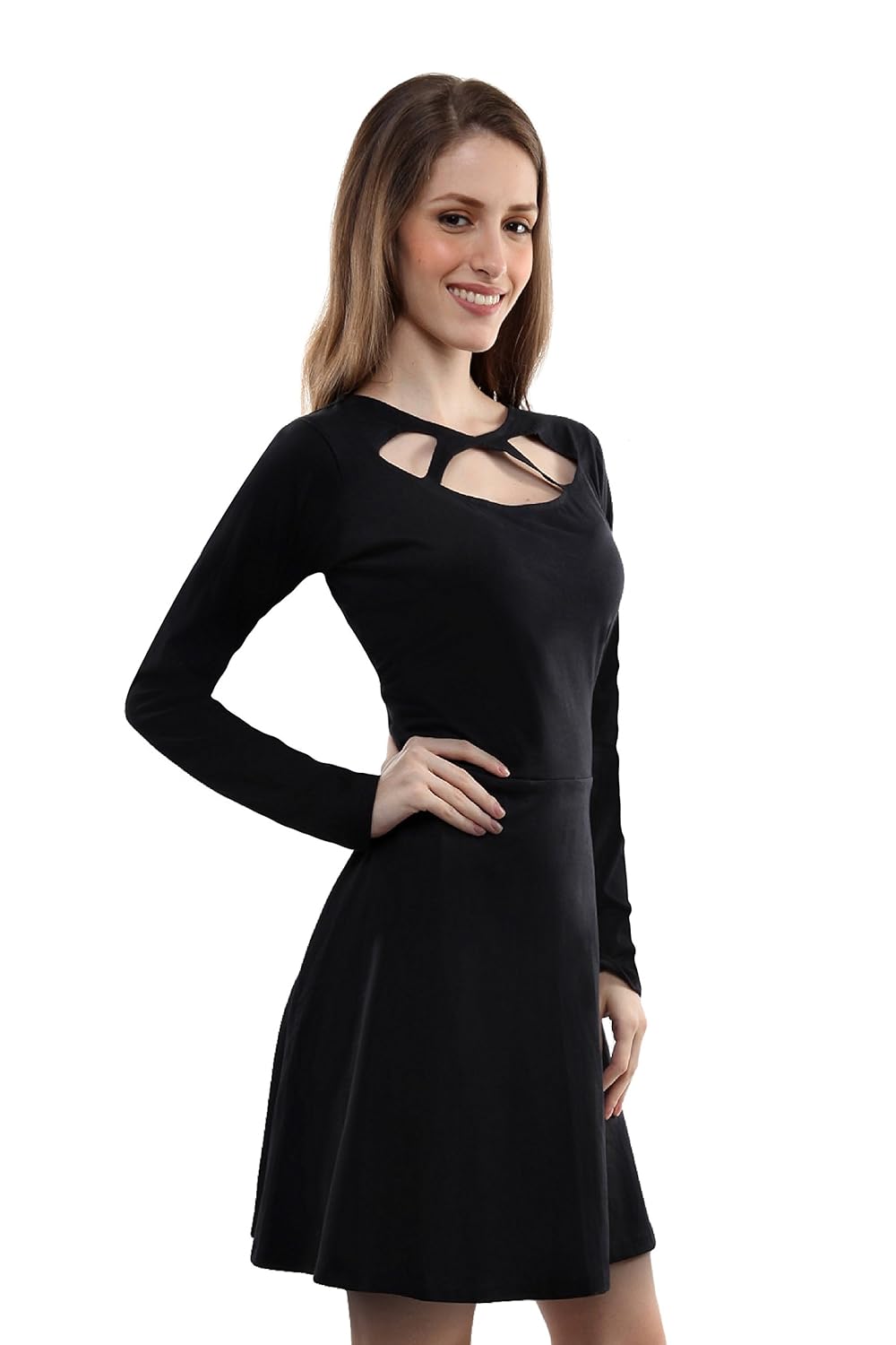 miss chase women's cotton skater dress