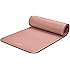 Retrospec Solana Yoga Mat 1/2" Thick w/Nylon Strap for Men & Women - Non Slip Excercise Mat for Yoga, Pilates, Stretching, Fl