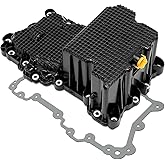 A-Premium Engine Oil Pan with Drain Plug, Gasket, Bolts, Compatible with Ford F-150 F150 2015 2016 2017 2018 2.7L, Replaces C