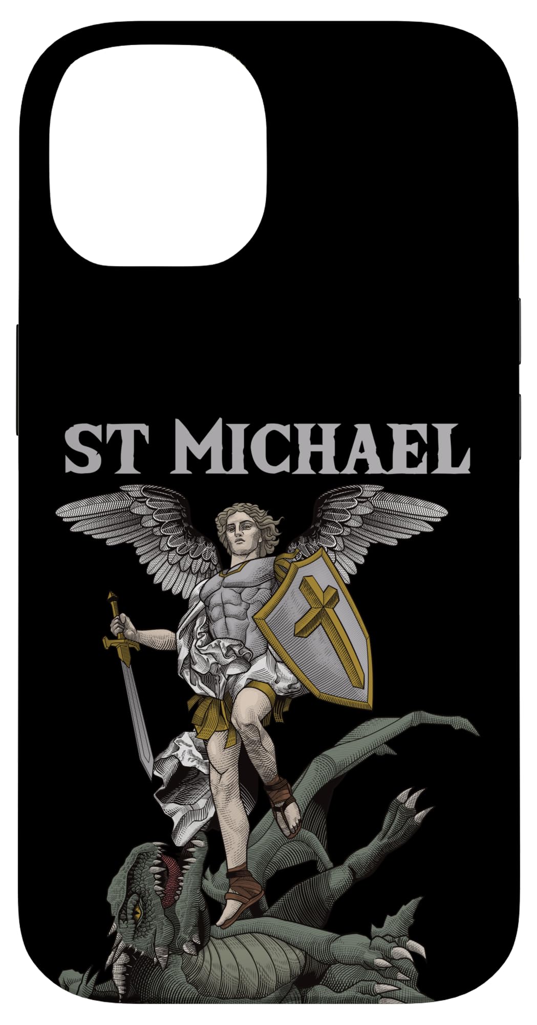 iPhone 14 Saint Michael the Archangel defend us in battle Case