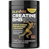 Micronized Creatine Monohydrate Powder - Stim Free Pre Workout with Creatine 5g & Patented goBHB Electrolytes for Enhanced Energy Focus Muscle Building & Recovery (30 Servings - Neutral Taste)