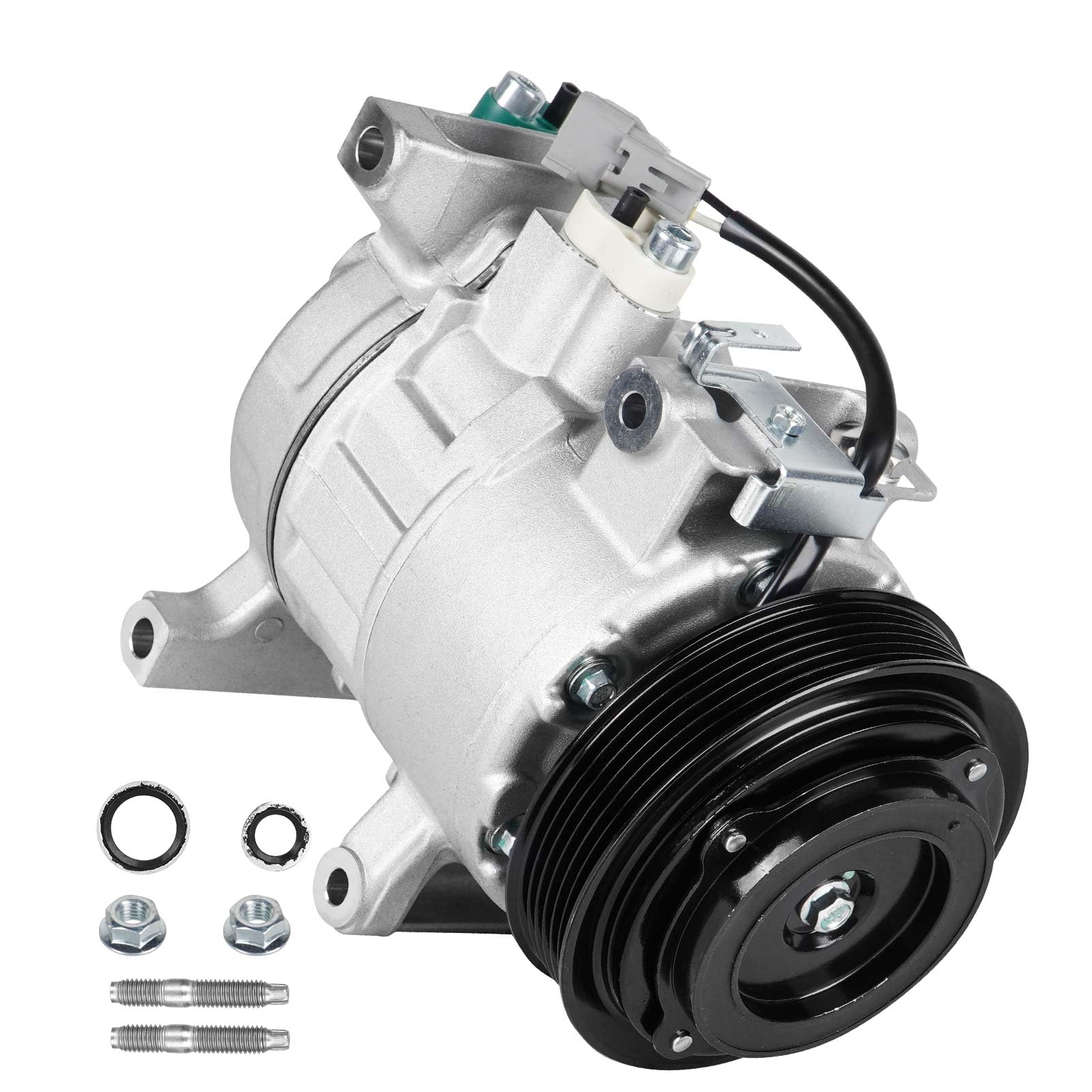 Photo 1 of New AC Air Condition Compressor with Clutch for 2014-2023 Chrysler 300 3.6L, for 2015-2023 Dodge Challenger 3.6L, for 2014-2023 Dodge Charger 3.6L 3.6