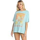 Billabong Women's Super Soft Cotton Knit Jersey Tee Short Sleeve T-Shirt