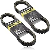 SOAJEE 2Pcs Drive Belt Compatible with Bombardier Can-Am Commander Outlander Renega 500 570 650 800 800R 850 1000 1000R 42028